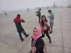 Suasana Negeri di atas awan. Foto @syafrudddinmoha