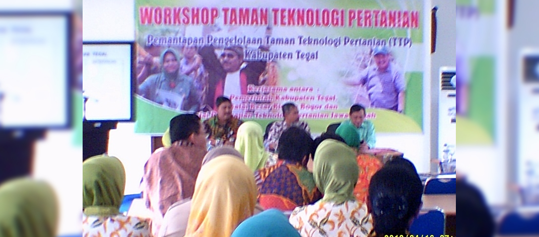 Acara workshop TTP Lebaksiu Tegal (foto: Darojat)