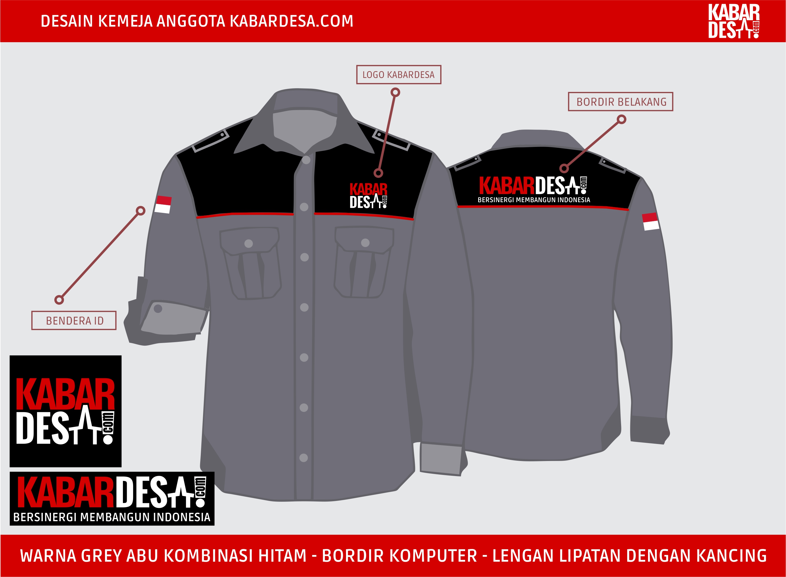 Pre Order Kemeja  KabarDesa com Kabar Desa