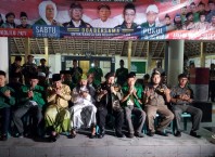 Banser Se-Karisidenan Pati Adakan Apel di Desa Prawoto Doa bersama demi kedamaian dan keutuhan NKRI