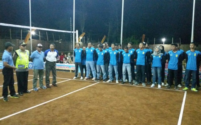 Pembukaan Turnamen Bola Voli Plastik "PT MAS CUP 1 2017"