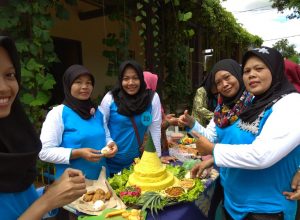 Kader PKK Desa Tatung Gelar Lomba