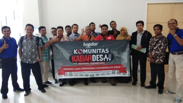 Kopdar Komunitas KabarDesa Regional Bojonegoro