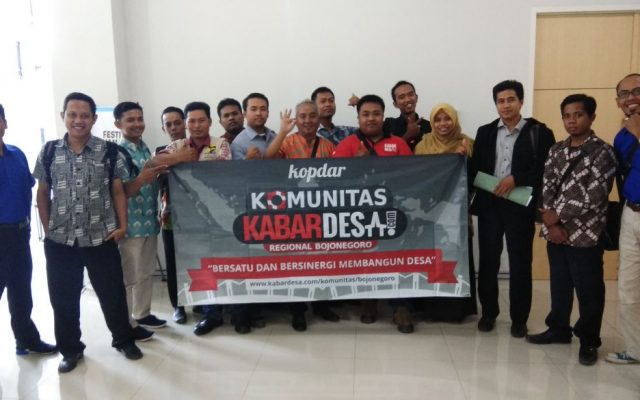 Kopdar Komunitas KabarDesa Regional Bojonegoro