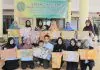 Hasil dari pembuatan Batik Shi-Jumput